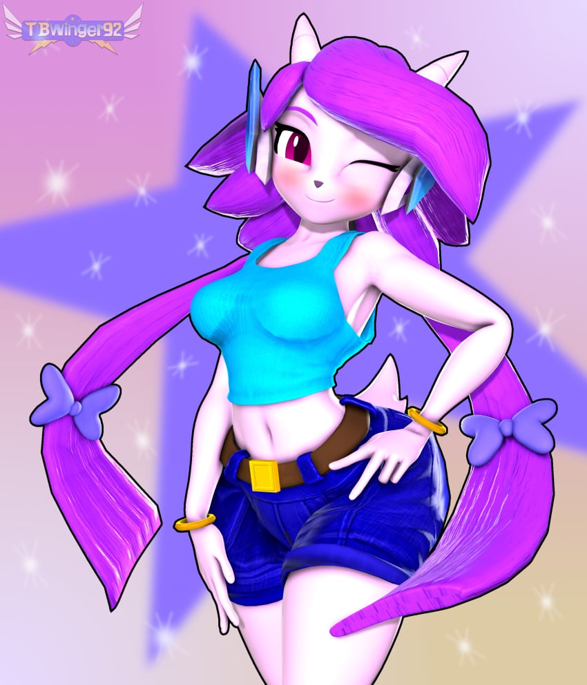 anthro aquatic_dragon dragon freedom_planet freedom_planet_2 looking_at_viewer sash_lilac tbwinger92 video_games winking_at_viewer