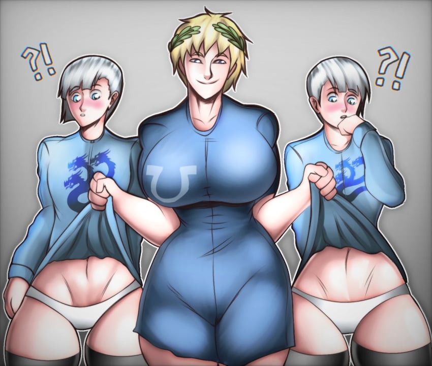 alpha_legion alpharius female_space_marine genderswap_(mtf) imperium_of_man large_breasts omegon primarch roboute_guilliman rompecaderasgod rule_63 siblings sisters size_difference small_breasts twins ultramarines warhammer_(franchise) warhammer_40k