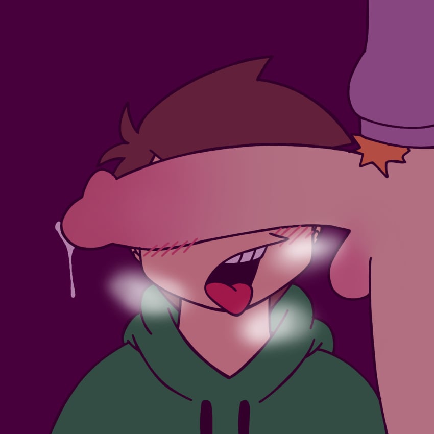 big_balls big_penis breath_cloud brown_hair cant_see_the_haters cum cum_drip dark_room edd_(eddsworld) eddsworld gay ginger_hair green_hoodie heavy_breathing hoodie huge_cock justsomedude matt_(eddsworld) meme no_homo panting penis_covering_eyes penis_on_face penis_out precum precum_drip purple_hoodie tongue tongue_out