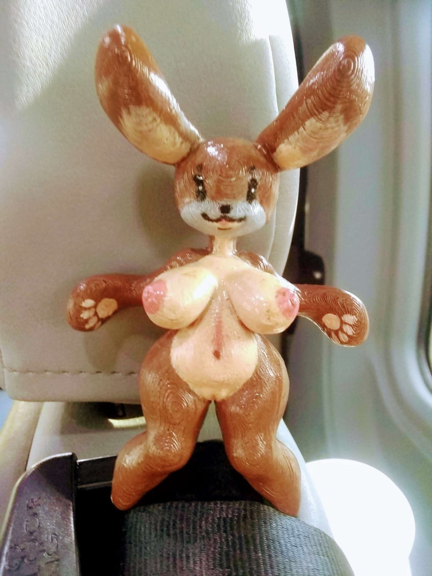 3d_print anthro bunny gelbun guodzilla huge_breasts nipples voluptuous