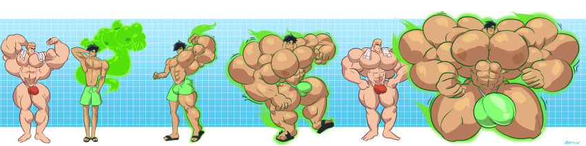 2boys adamony barefoot big_bulge big_muscles big_pecs danny_fenton danny_phantom dash_baxter feet huge_bulge huge_cock huge_muscles hyper_bulge hyper_muscles hyper_pecs locker_room male male_only muscle_growth tagme