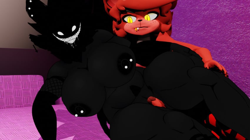 back_room backrooms big_ass big_breasts black_body black_fur black_hair black_nipples cally3d clazzey cryptiacurves dick dickgirl erection fazclaire's_nightclub fexa fexa_(cryptia) five_nights_at_freddy's fnaf fox foxy_(cally3d) foxy_(fnaf) fredina's_nightclub furry golden_teeth hand_on_ass hand_on_butt karelia_(acerattman) monster monster_girl neon_room onimati pierced_nipples piercing piercings pussy pussy_hair pussy_peek red_body red_fur red_hair scary scary_eyes scary_face scottgames sex sex_from_behind sleeveless small_penis sobbing socks the_backrooms white_teeth yellow_eyes