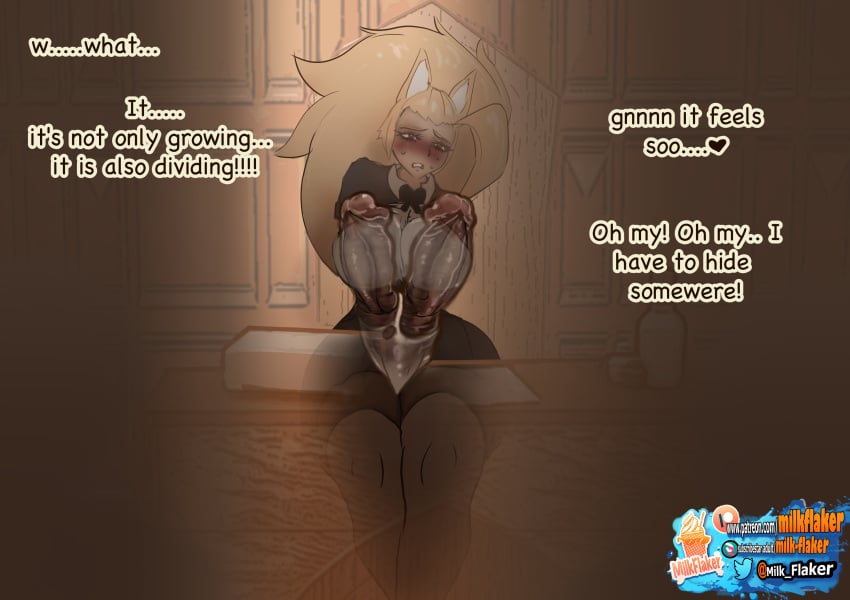 1futa animal_ear_fluff animal_ears artist_logo artist_name autopaizuri blonde_hair blush broken_condom brown_theme classroom comic condom condom_on_penis crossed_ankles diphallia diphallism english_text erection erection_under_clothes furrowed_brow futanari futanari_masturbation grey_eyes gynomorph hands-free_paizuri huge_penis in_heat intersex large_breasts limited_palette looking_ahead milk_flaker miniskirt multi_genitalia multi_penis nose one_side_up open_mouth original patreon_logo patreon_username penis penis_nipples ponytail school_uniform shiny_skin sidelocks sitting solo subscribestar_logo subscribestar_username sweat teeth thick_eyelashes thick_thighs thighhighs twitter_logo twitter_username uncensored watermark web_address white_thighhighs x-ray