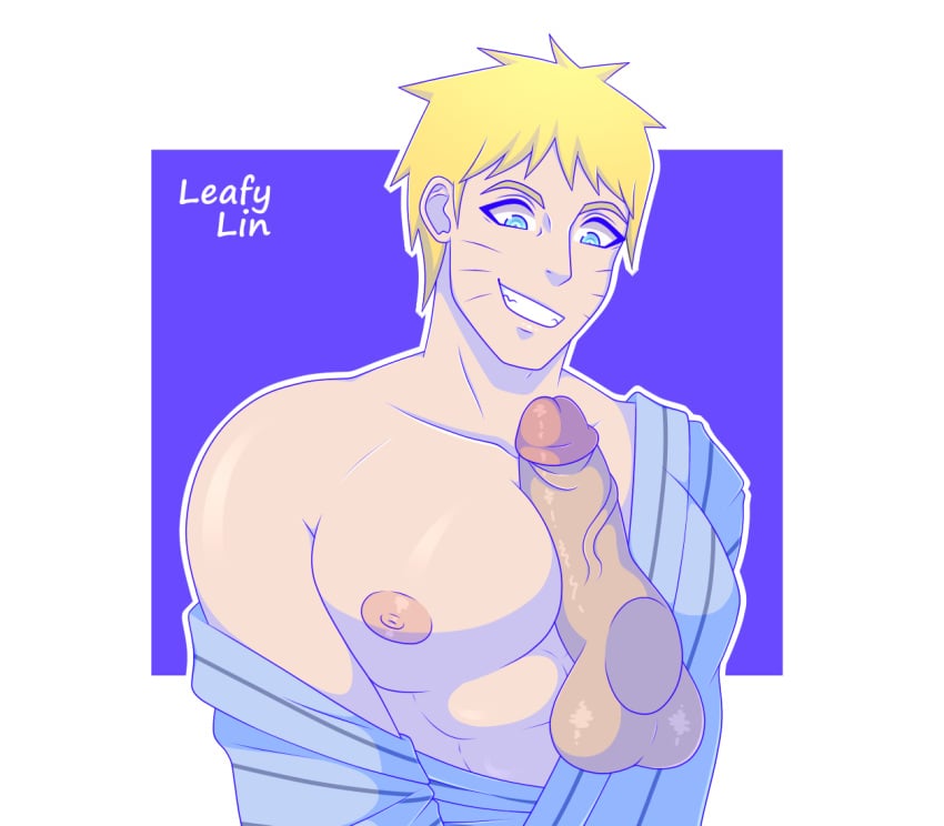 1boy 2boys adult almost_naked bara big_balls big_breasts big_nipples big_penis blonde_hair blue_eyes boobjob boruto:_naruto_next_generations breasts breasts_out clothing dilf disembodied_penis gay gay_sex hanging_breasts hi_res high_resolution highres huge_balls huge_breasts huge_cock huge_nipples kimono leafylin male male_breasts male_chest male_focus male_only muscles muscular muscular_male naked naruto naruto_(series) naruto_uzumaki nipples nude nude_male paizuri partially_clothed pecs presenting presenting_breasts sex skimpy skimpy_clothes smile tight_fit titjob uzumaki_naruto voluptuous