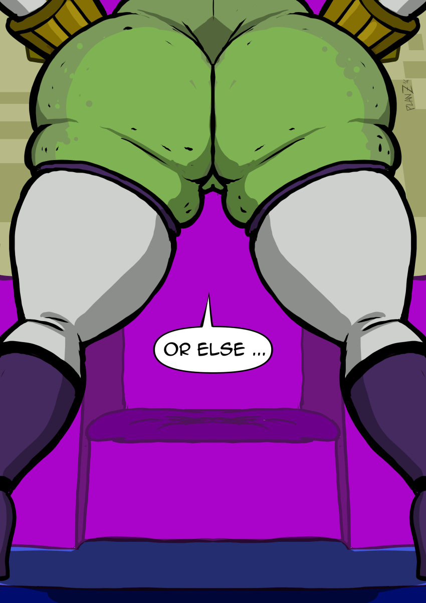 ass attea ben_10 ben_10_omniverse bottomless bottomless_edit bottomless_female dominant edit edited femdom incursean planz34 royalty speech_bubble tagme