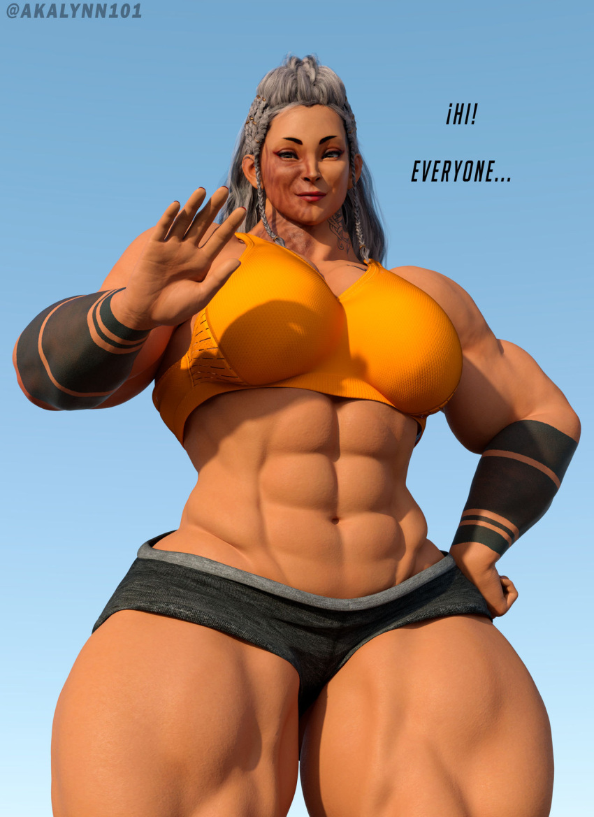 1girls 3d akalynn101 amazon amazonian ass athletic athletic_female big_ass big_breasts bottom_heavy breasts bubble_ass bubble_butt bust busty chest cleavage curvaceous curvy curvy_figure digital_media_(artwork) eyebrows eyelashes eyes female female_focus fit fit_female giantess hair hips hourglass_figure huge_ass huge_boobs huge_breasts human large_ass large_boobs large_breasts legs light-skinned_female light_skin lips mature mature_female mini_giantess muscles muscular muscular_female original original_character raldesh_(akalynn101) round_breasts slim slim_waist thick thick_hips thick_legs thick_thighs thighs toned toned_body toned_female top_heavy top_heavy_breasts upper_body voluptuous voluptuous_female waist wide_ass wide_hips wide_thighs