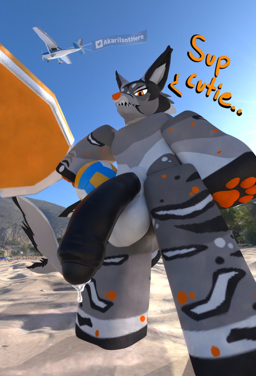 1boy 3d akari_(akaritheyeen) akariisnthere akaritheyeen balls brown_hair furry gay male_only nude penis roblox robloxian tagme tagme_(artist) twitter_username