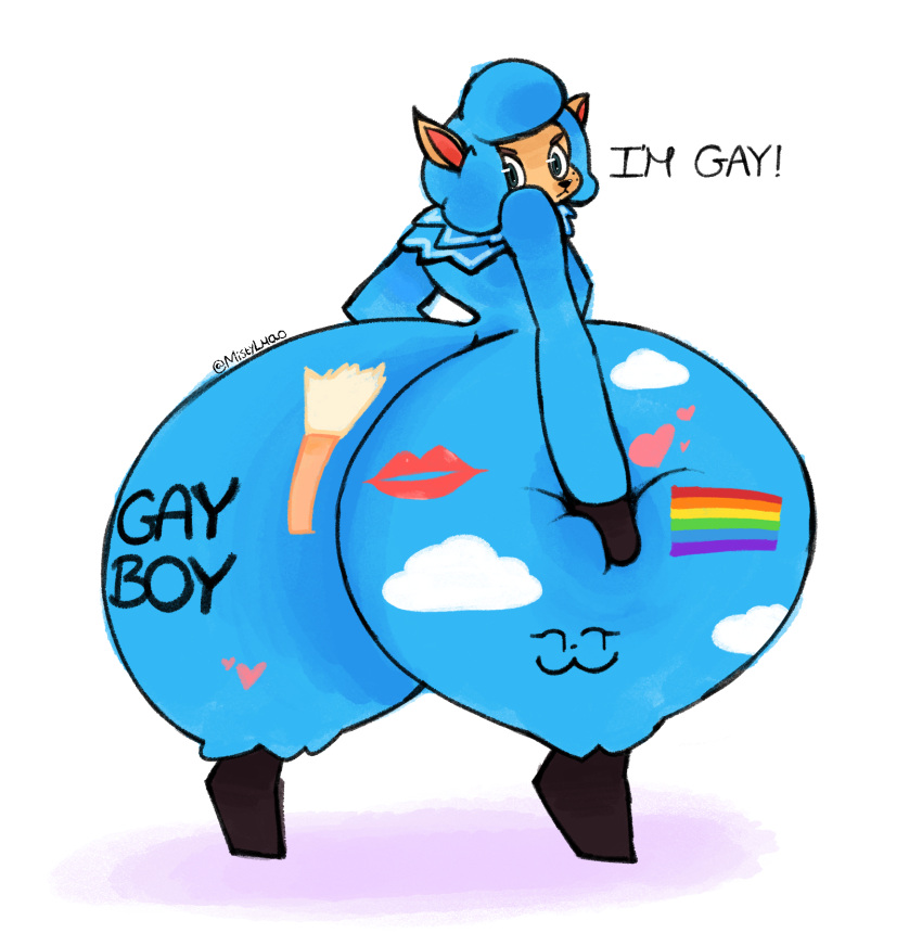 alpaca animal_crossing animal_crossing:_new_leaf animal_crossing_boy animal_crossing_new_horizons ass ass_focus ass_shake big_ass big_butt cyrus cyrus_(animal_crossing) furry gay gay_male jiggle jiggling jiggling_ass jiggling_butt llama llamaboy massive_ass massive_butt wobble wobbling_ass