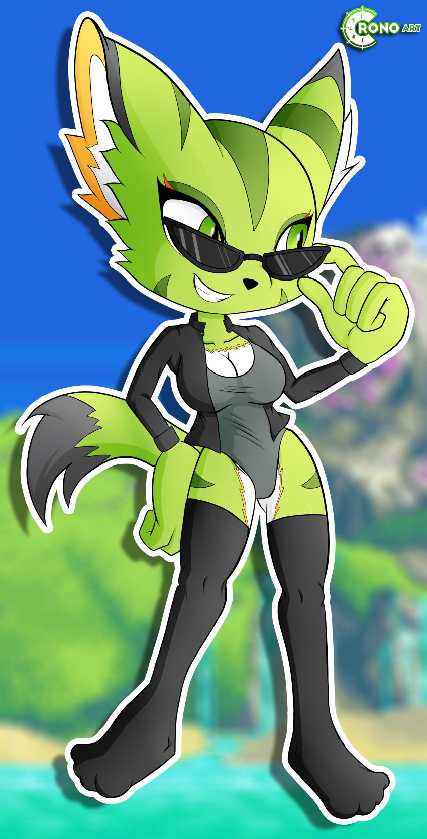 anthro carol_tea chrono-the-hedgehog feline freedom_planet freedom_planet_2 video_games wildcat