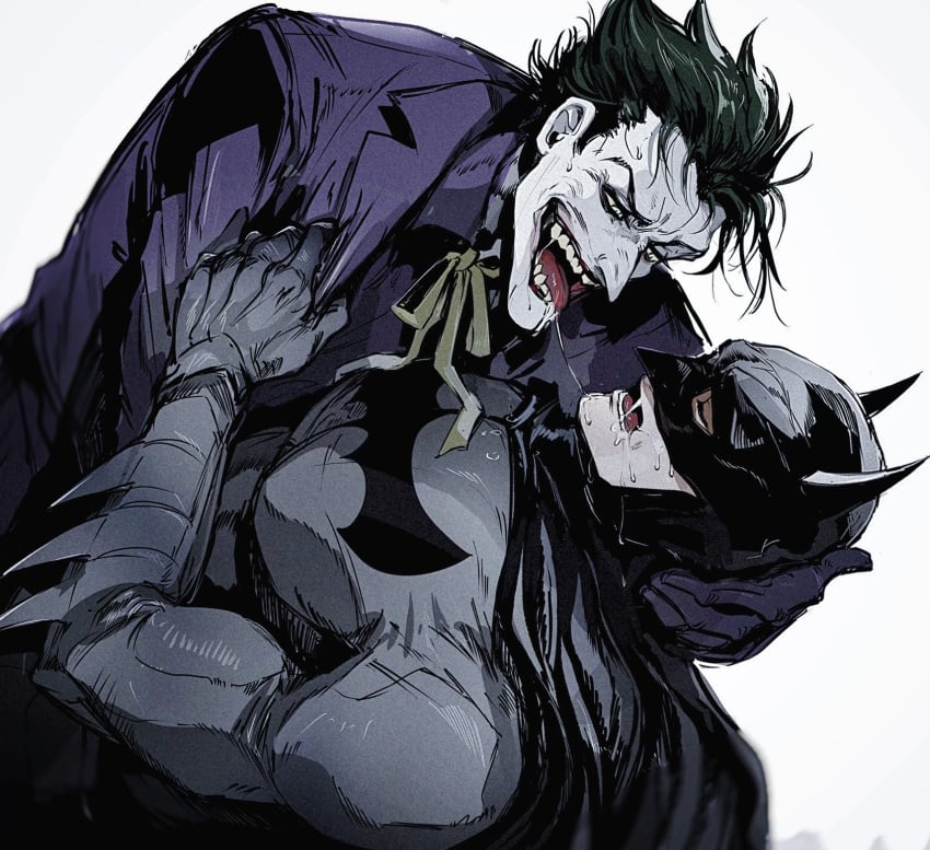 batman batman_(series) bruce_wayne dc_comics gay male male/male male_only the_joker yaoi