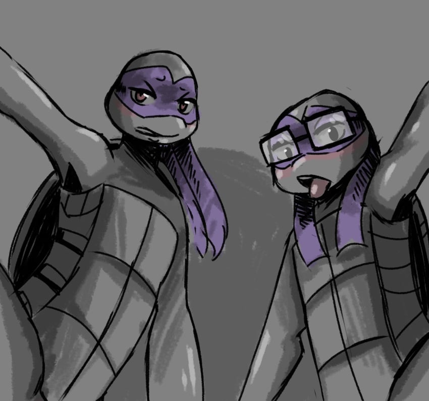 churrtle don donatello donatello_(mutant_mayhem) donatello_(tmnt) glasses male_only mutant_mayhem teenage_mutant_ninja_turtles teenage_mutant_ninja_turtles:_mutant_mayhem teenage_mutant_ninja_turtles_(2012) tmnt tmnt_2012 tongue_out