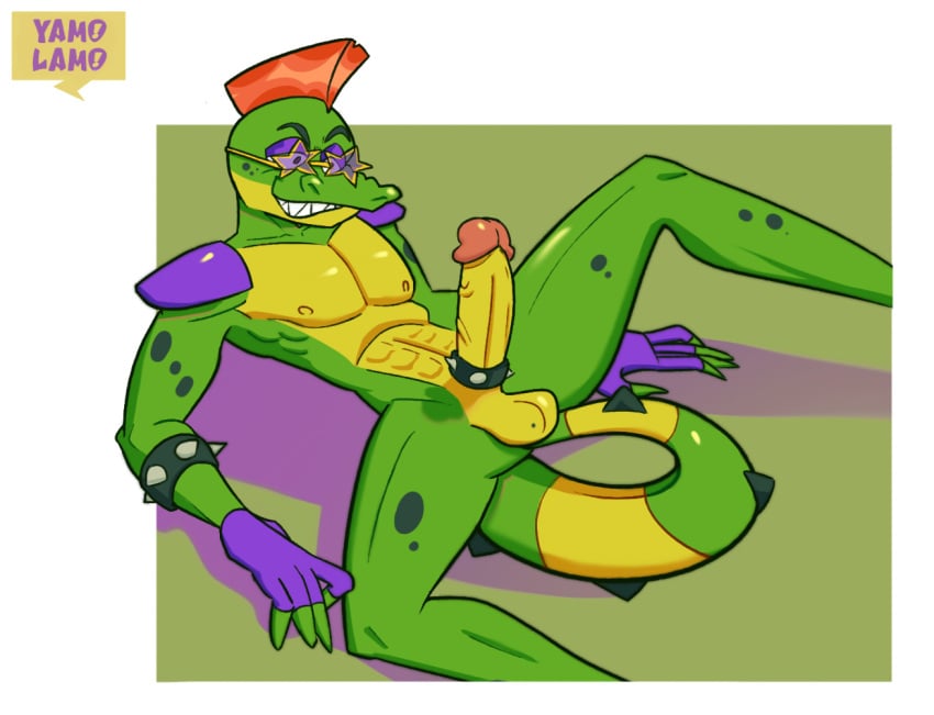 1boy 2022 abs alligator alligatorid anal anal_insertion anal_masturbation anal_sex anthro anthro_focus anthro_only anthro_solo anthrofied artist_name athletic athletic_anthro athletic_male autopenetration autotailsex balls ballsack big_balls big_cock big_penis big_testicles boner bracelet bracelets cock cock_ring completely_nude completely_nude_male crocodile crocodilian crocodylid dangling_testicles digital_drawing_(artwork) digital_media_(artwork) erect_penis erect_while_penetrated erection fangs fingerless_gloves five_nights_at_freddy's five_nights_at_freddy's:_security_breach furry furry_male furry_only gay gay_anal gay_male glans glasses gloves green_skin half-closed_eyes huge_cock humanoid_genitalia humanoid_penis insertion legs legs_apart legs_held_open legs_spread long_penis long_tail looking_at_penis low_hanging_balls lying lying_down lying_on_floor lying_on_ground male male_anthro male_nipples male_only masturbating masturbation mohawk_(hairstyle) montgomery_gator_(fnaf) mostly_nude nude nude_male orange_hair pecs pectorals penile penis penis_focus penis_out reptile reptile_humanoid scales scalie scalie_humanoid scottgames scrotum sex sharp_teeth shoulder_pads simple_background smile smiley_face smiling solo solo_anthro solo_in_panel spiked_cock_ring spiked_tail spikes spikes_(anatomy) star_glasses steel_wool_studios stimulation studded_bracelet studded_cock_ring sunglasses tail_fetish tail_insertion tail_masturbation tail_play tail_sex testicles thick_penis thick_tail veiny_penis yamo_lamo