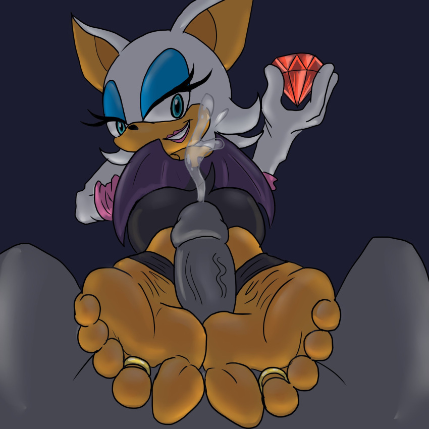 barefoot bat clothed clothed_female clothing feet feeteraco female foot_fetish foot_play footjob hi_res mammal rouge_the_bat sega sex soles sonic_(series) sonic_the_hedgehog_(series) stirrup_legwear toe_ring toeless_legwear toes