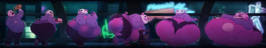 2021 ass belly big_ass big_belly big_butt cake eating expansion exposed_pussy food high_resolution highres hooves horrified huge_ass huge_belly huge_butt hyper_belly jar keg male oc oink panorama_mode pig pig_ears pig_nose pigtail plate potbelly potion scent serif_(theventusk) shocked shocked_expression skeleton sniffing snout squeal suina sus_(pig) theventusk transformation undertale undertale_(series) vetoknox