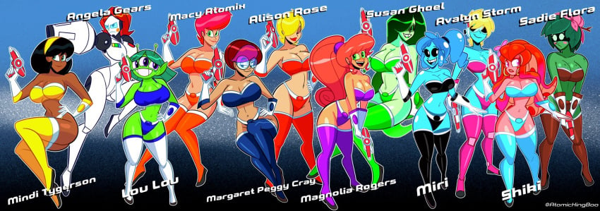 10girls 3_breasts 3_eyes 5_fingers 5n-g31 6+girls alien alien_girl alien_humanoid alison_rose android android_girl angela_gears antenna antennae artist_name ass athletic athletic_female atomickingboo avalyn_storm avery_gears big_ass big_breasts big_butt black_hair blonde_hair blue-skinned_female blue_body blue_eyes blue_skin bottom_heavy breasts brown-skinned_female brown_body brown_skin bust busty chest cleavage curvaceous curves curvy curvy_figure cute cute_face dark-skinned_female dark_hair dark_skin digital_drawing_(artwork) digital_media_(artwork) droid eyebrows eyelashes eyes fat_ass fat_butt female female_focus female_only fit fit_female ghost ghost_girl green-skinned_female green_body green_hair green_skin gynoid hair hips hourglass_figure huge_ass huge_breasts human humanoid large_ass large_breasts large_butt legs light-skinned_female light_skin lips long_hair lou_lou machine machine_girl macy_atomix magnolia_rogers margaret_cray mature mature_female metal metal_body metallic metallic_body metallic_woman mindi_tygerson miri_(the_space_angels) multi_eye multiple_girls original original_character original_characters red_hair robot robot_girl short_hair slim slim_thick slim_waist slime slime_girl space_ranger susan_ghoel the_space_angels thick thick_ass thick_hips thick_legs thick_thighs thighs top_heavy top_heavy_breasts upper_body voluptuous voluptuous_female waist white_body white_skin wide_hips