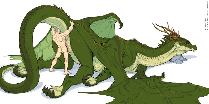 2023 anus ass ass_up backsack balls biped blush bodily_fluids claws cum cum_in_mouth cum_inside dominant dominant_human dominant_male dragon duo erection etheross female female_feral female_on_human female_penetrated feral feral_penetrated genital_fluids genitals green_body green_scales hi_res horn human human_dominating_feral human_male human_on_feral human_penetrating human_penetrating_feral interspecies larger_female larger_feral light-skinned_male light_skin lying male male/female male_dominating_female male_humanoid male_on_feral male_penetrating male_penetrating_female mammal membrane_(anatomy) membranous_wings muscular muscular_human muscular_male nude on_front oral penetration penile penis pussy quadruped scales scalie sex simple_background size_difference small_dom_big_sub smaller_human smaller_male tail third-party_edit vaginal_penetration western_dragon white_background wings zoophilia