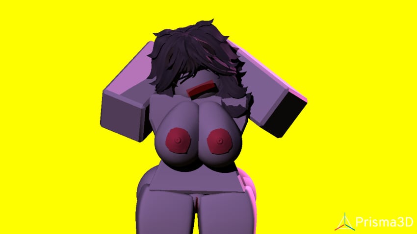 1girls 3d artist_name breasts nipples nude prisma3d pussy roblox robloxian source_request tagme