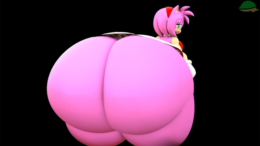 2023 amy_rose ass bottomless cindablimp huge_ass mobian_(species) sega sonic_(series) sonic_the_hedgehog_(series)