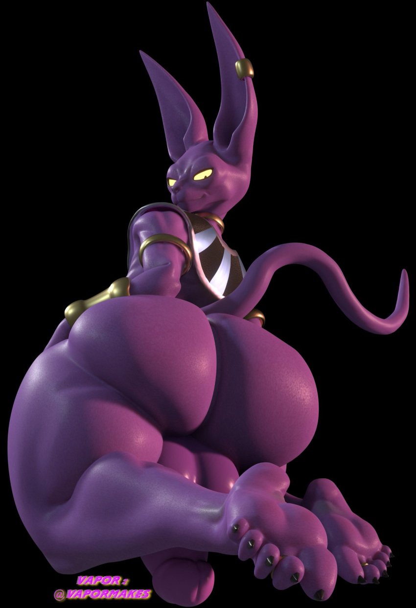 1boy 3d 3d_(artwork) ass ass_focus beerus big_ass big_balls big_butt dragon_ball dragon_ball_super dragon_ball_z fat_ass fat_butt feet fortnite fortnite:_battle_royale kneeling looking_at_ass looking_back looking_down looking_pleasured male male_only on_knees proud purple_ass purple_body purple_butt purple_skin queer solo solo_male thick thick_ass thick_body thick_thighs vapormakes