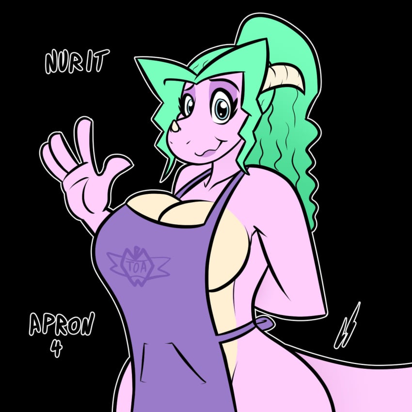 apron draconian drunken_tales female lord_sarloc nurit_(drunken_tales) oc page_4 sextember