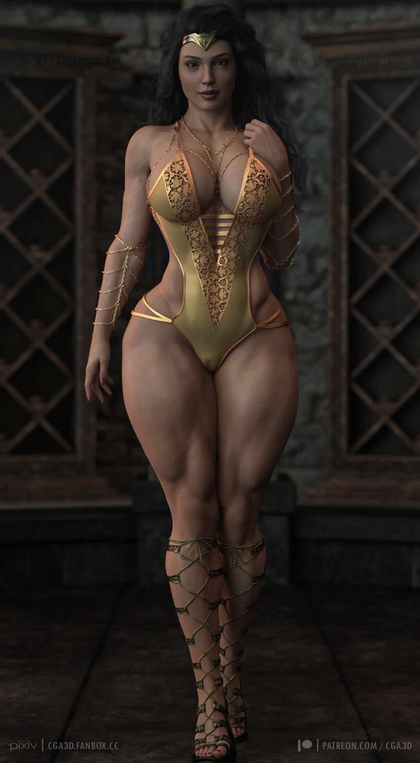 1girls 3d 3d_(artwork) absurd_res athletic athletic_female big_ass big_breasts big_butt bikini_armor black_hair blue_eyes breasts bubble_ass busty celebrity cga3d cleavage curvy daz3d daz_studio dc dc_comics dc_extended_universe dceu diana_prince erotichris female female_only gal_gadot gauntlets green_eyes hi_res hourglass_figure large_breasts light-skinned_female light_skin midriff olive_skin panties pawg seductive seductive_look sensual solo thick thick_ass thighs voluptuous voluptuous_female wide_hips wonder_woman wonder_woman_(dceu) wonder_woman_(series)