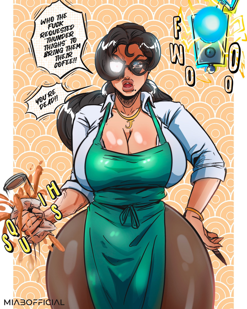 1girls ass athletic athletic_female barista big_ass big_breasts bottom_heavy breasts bust busty chest cleavage curvaceous curvy curvy_figure digital_drawing_(artwork) employee employee_uniform eyebrows eyelashes female fit fit_female hips hourglass_figure huge_ass huge_boobs huge_breasts human iced_latte_with_breast_milk jcache laray_(jcache) large_ass large_boobs large_breasts legs light-skinned_female light_skin mature mature_female miab miabofficial slim slim_waist starbucks thick thick_hips thick_legs thick_thighs thighs top_heavy top_heavy_breasts upper_body voluptuous voluptuous_female waist wide_hips wide_thighs