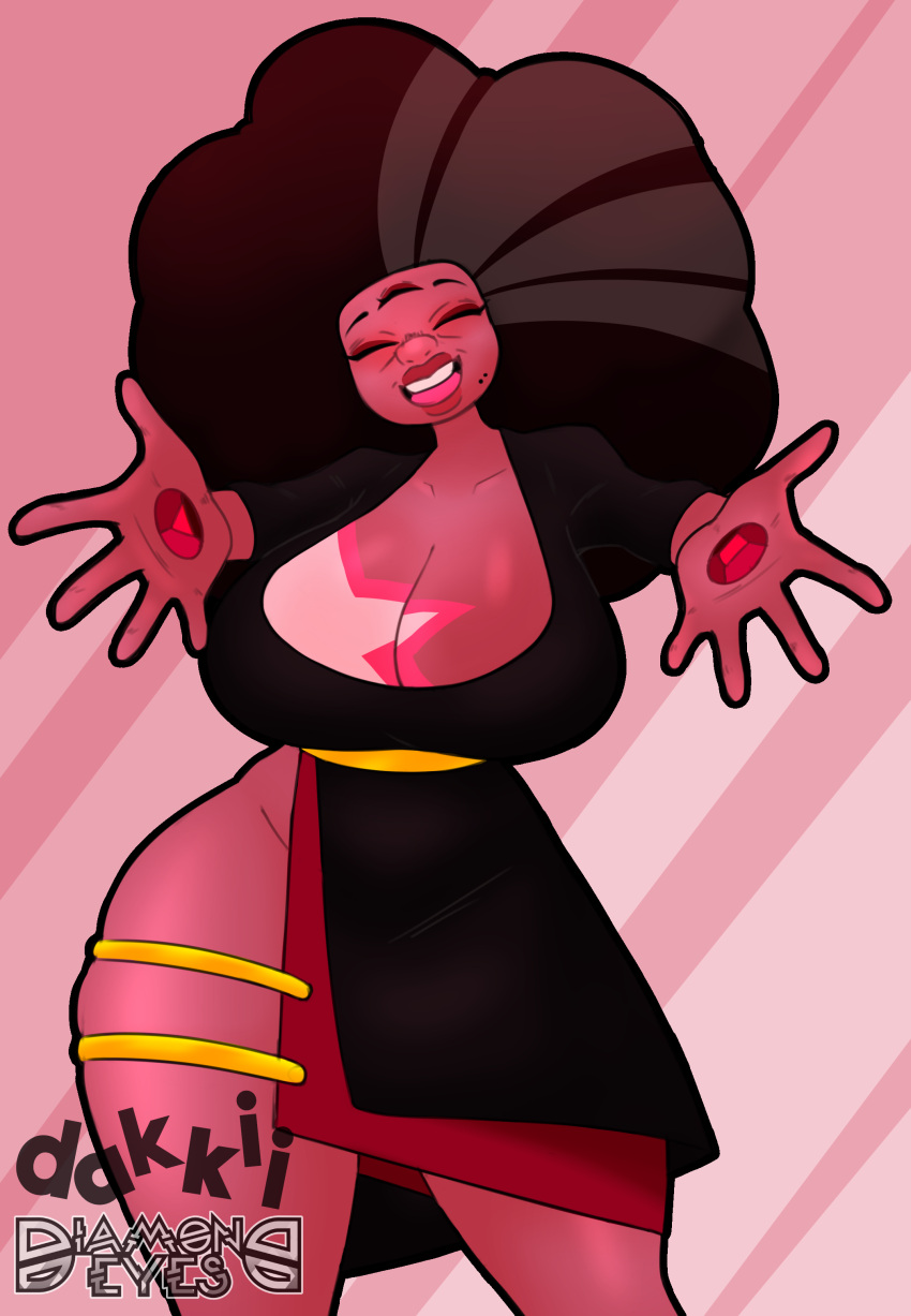 1girls alien alien_girl alien_humanoid ass athletic athletic_female big_ass big_breasts bottom_heavy breasts bust busty cartoon_network chest cleavage curvaceous curvy curvy_figure dakkii digital_media_(artwork) eyebrows eyelashes eyes female female_focus fit fit_female garnet_(steven_universe) gem_(species) gem_fusion hair hips hourglass_figure huge_ass huge_breasts humanoid large_ass large_breasts legs lips mature mature_female red-skinned_female red_body red_skin slim_waist steven_universe thick thick_hips thick_legs thick_thighs thighs top_heavy top_heavy_breasts upper_body voluptuous voluptuous_female waist wide_hips