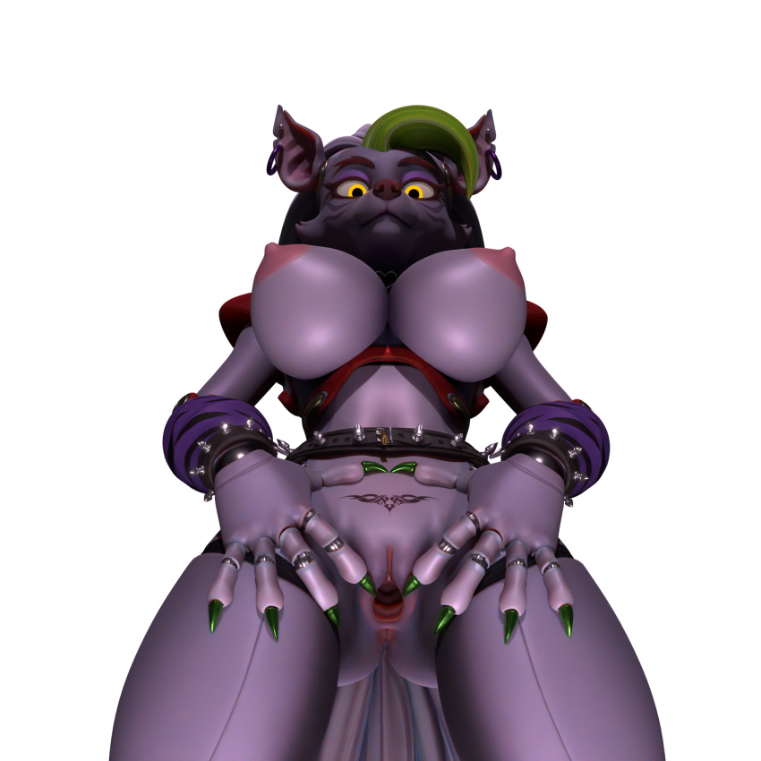 3d 3d_(artwork) 3d_artwork 3d_model big_ass big_breasts female female_only five_nights_at_freddy's five_nights_at_freddy's:_security_breach fnaf mayosplash no_bra no_panties roxanne_wolf_(fnaf) roxanne_wolf_(mayosplash) scottgames showing_pussy steel_wool_studios