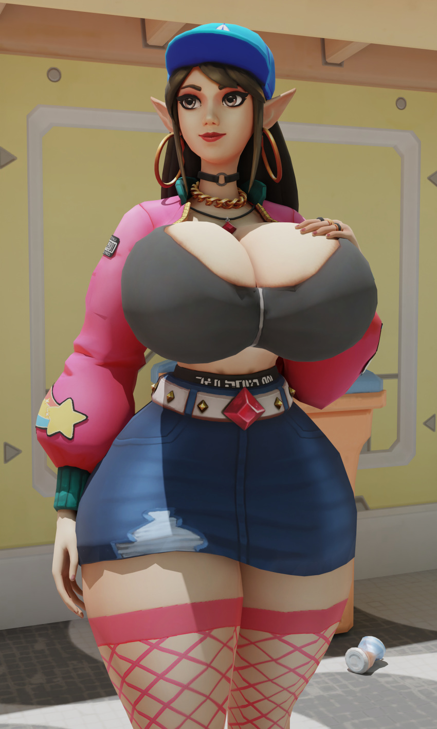 1girls alternate_breast_size breast_expansion breasts breasts_bigger_than_head decodec elf elf_ears expansion female female_only huge_breasts paladins solo street_style street_style_ying thick_thighs thighs ying_(paladins)