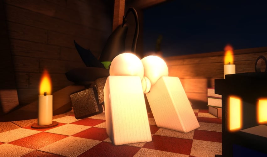 1girls 3d jack-o_pose lost_media lost_video notive original_character roblox robloxian tagme witch_hat xovosi