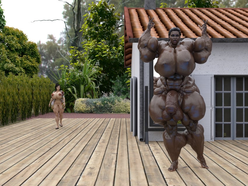 1futa 1girls 3d admiring asian barefoot before_sex big_ass big_balls big_breasts big_butt bimbo clothed clothed_female completely_nude dark-skinned_futanari daz_studio dzcelestial3d exhibitionism exposed_breasts exposed_pussy feet female flexing flip_flops foreskin futa_giantess futa_with_female futanari giantess human hyper hyper_lips hyper_muscles hyper_penis intersex lips mini_giantess mirror mostly_nude muscular nude nude_female nude_futanari outside penis poolside sandals smaller_female uncircumcised wet