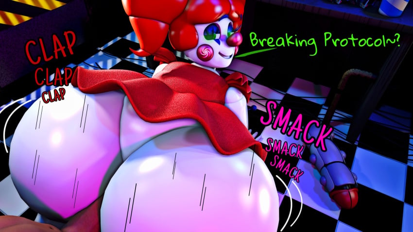 1boy 1boy1girl 1girls 3d 3d_(artwork) animatronic ass baby_(fnafsl) big_ass circus_baby circus_baby_(fnaf) circus_baby_(sausagesspicy) digital_media_(artwork) eyebrows eyelashes eyes female female_focus five_nights_at_freddy's five_nights_at_freddy's:_help_wanted five_nights_at_freddy's:_sister_location fnaf green_eyes half-closed_eyes huge_ass huge_breasts human humanoid large_ass large_breasts legs light-skinned_female light_skin lips looking_back machine male male/female moldy_bread_(artist) red_hair robot robot_girl robot_humanoid sausagesspicy sausagesspicy_(artist) scottgames sex sister_location straight twintails white_body white_skin wide_hips