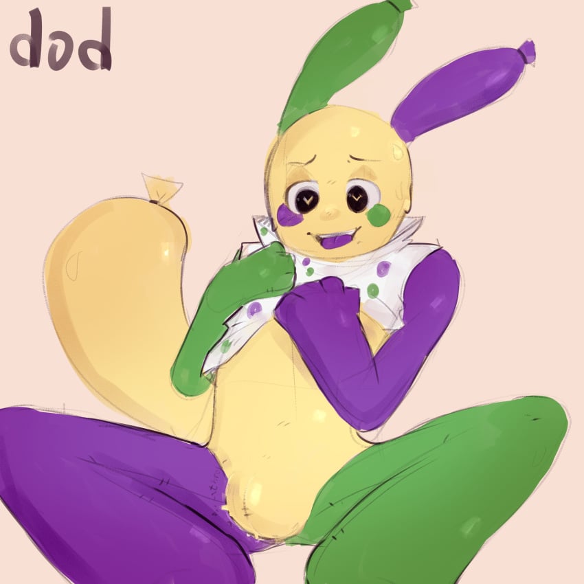 @bobiha3 absurd_res anthro bulge dandy's_world dod hi_res inflatable looey_(dandy's_world) male solo