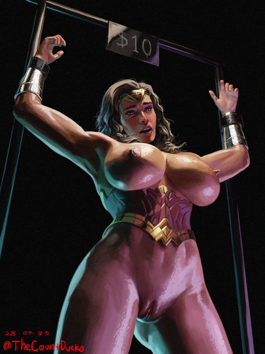 1girls armpit armpits being_sold breasts captured captured_heroine dc dc_comics dc_extended_universe dceu defeated defeated_heroine diana_prince enslave female female_only gal_gadot justice_league justice_league_(2017) pussy slave slavegirl solo stripped stripped_naked thecountducko wonder_woman wonder_woman_(2017) wonder_woman_(dceu) wonder_woman_(gal_gadot) wonder_woman_(series)