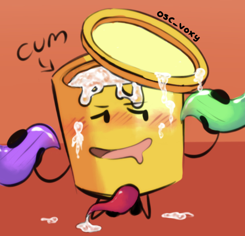 burner burner_(osc) cum_in_container cum_overflowing grabbing_penises green_penis limey_(burner) multiple_boys multiple_penises object_show object_shows playdoh playdoh_(burner) purple_penis red_penis tentacle_dick tentacle_penis tissues_(burner)