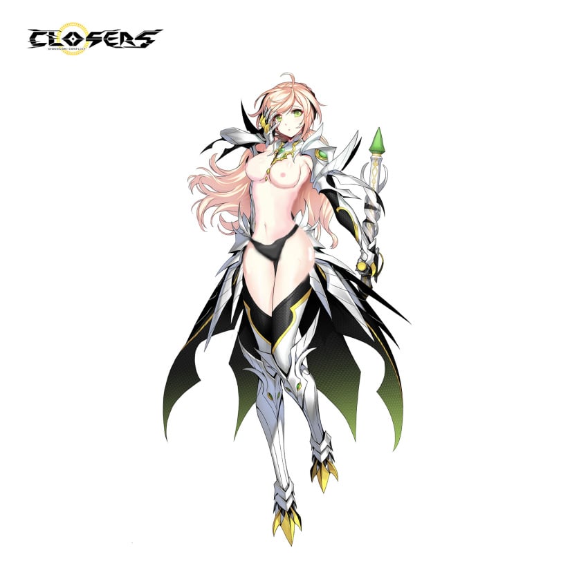 closers coral_hair green_eyes soma soma_closers