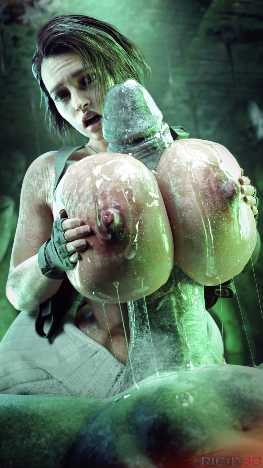 1girls 3d boobjob breasts capcom female futa_on_female futanari huge_ass huge_balls huge_breasts huge_butt huge_cock huge_thighs jill_valentine mrs._x multiple_futa multiple_girls paizuri precum resident_evil rigid3d sheva_alomar sweat