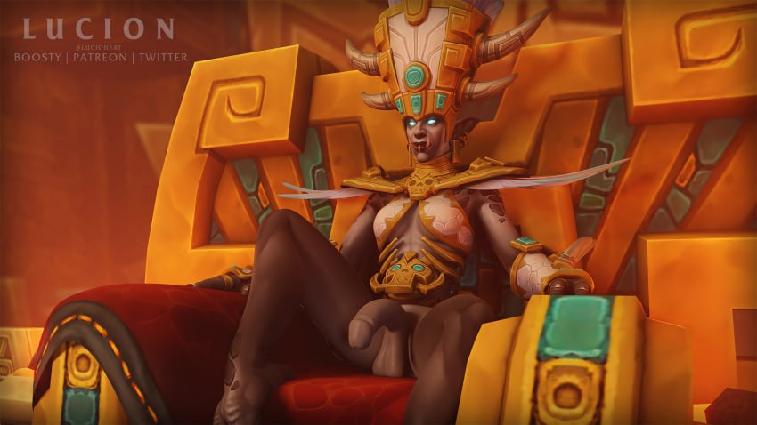 1futa 3d 3d_(artwork) blizzard_entertainment blue_eyes corset crown dick dickgirl futa_only futanari grey_body grey_skin lucionart pauldrons penis princess princess_talanji queen self_upload shoulder_pads talanji throne throne_room troll troll_(warcraft) warcraft world_of_warcraft zandalar zandalari_troll zandalari_troll_priest