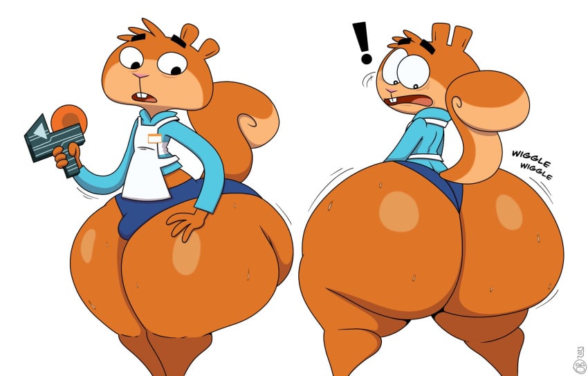 2023 anthro ass big_ass big_butt breathotter bubble_ass bubble_butt bulge cartoon_network doodle dumptruck_ass femboy huge_ass large_ass looking_at_viewer looking_back male male_only scaredy_squirrel scaredy_squirrel_(character) squirrel thick_thighs wide_hips