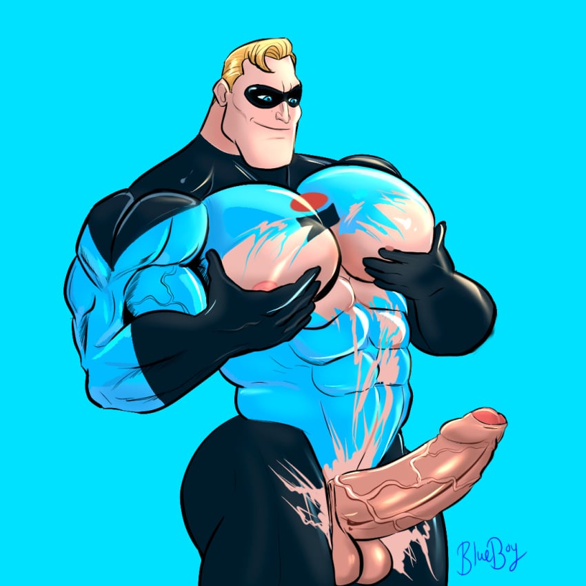 blueboybara mr._incredible pixar the_incredibles the_incredibles_2