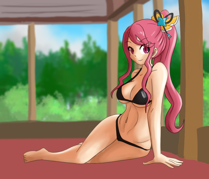 breasts female female_only mythkaz parfait_(world_flipper) solo swimsuit world_flipper