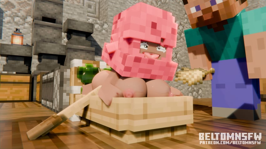 1boy 1girls 3d 4k ahe_gao ass ass_bigger_than_head ass_focus beltomnsfw big_ass big_breasts big_butt big_nipples black_eyes blender boat brown_hair brown_skin detailed_background female male microsoft mine-imator minecraft minecraft_sheep's_fuck_redstone_machine minecraft_sheep_fucker minecraft_xxx partially_nude pink_hair purple_hair redstone sheep sheep_girl slime smile smiling square_head steve_(minecraft) tagme text tongue tongue_out watermark wheat white_eyelashes