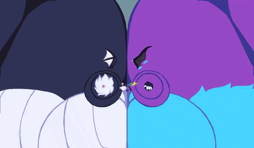 2boys animated furry inflation testthehuman