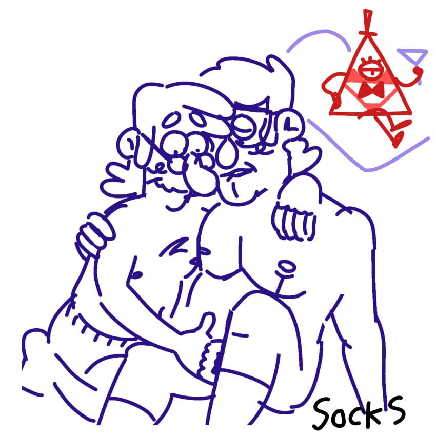 2boys cuntboy duo fiddleford_mcgucket fingering fingering_pussy gay gravity_falls mastectomy_scar self_upload socks stanford_pines trans_man_(lore)