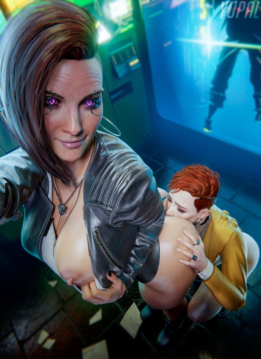 2girls 3d aurore_cassel big_ass big_breasts breasts bust busty cd_projekt_red curvaceous curvy curvy_figure cyberpunk cyberpunk_(series) cyberpunk_2077 cyberpunk_2077:_phantom_liberty digital_media_(artwork) female hips hourglass_figure huge_ass huge_breasts large_ass large_breasts legs light-skinned_female light_skin mature mature_female slim_waist thick thick_hips thick_legs thick_thighs thighs top_heavy v_(cyberpunk_2077) valerie_(cyberpunk_2077) voluptuous waist wide_hips yupal