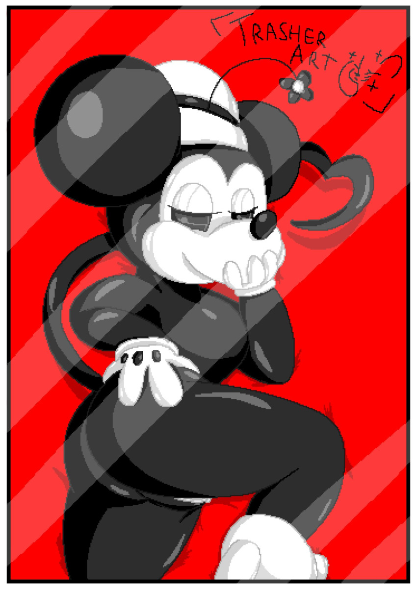 anthro ass breasts disney female furry minnie_mouse pussy spread_ass trasher_art