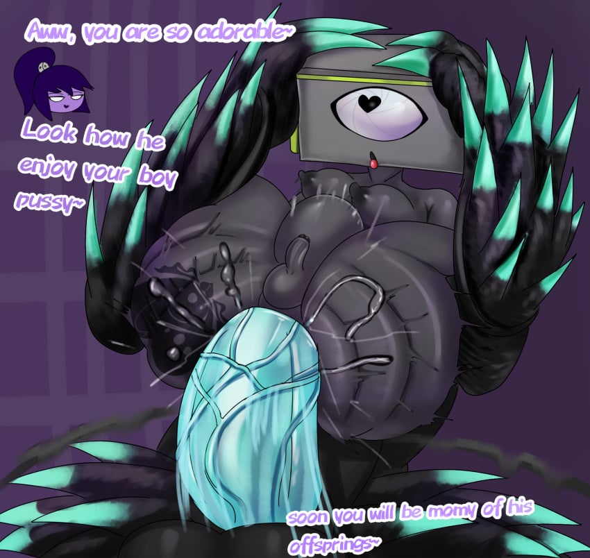 ahe_gao anal anal_sex ass_focus ass_ripple big_ass big_butt black_body black_scar_(khadhunter7) blue_penis breasts claws cyclops fembot_(tourist51) femboy full_nelson full_nelson_(legs_held) full_nelson_anal heart-shaped_pupil heart-shaped_pupils horsecock khadhunter7 male male_only male_with_breasts mamon_(khadhunter7) massive_ass massive_butt mind_break monster monster_cock monster_on_male moobs muscular_male nipples offscreen_character one_eye penis_size_difference purple_skin rippling_ass robot self_upload small_penis spikes stomach_bulge tattoo teapot_(body_type) thick_ass thick_thighs veiny_penis yaoi