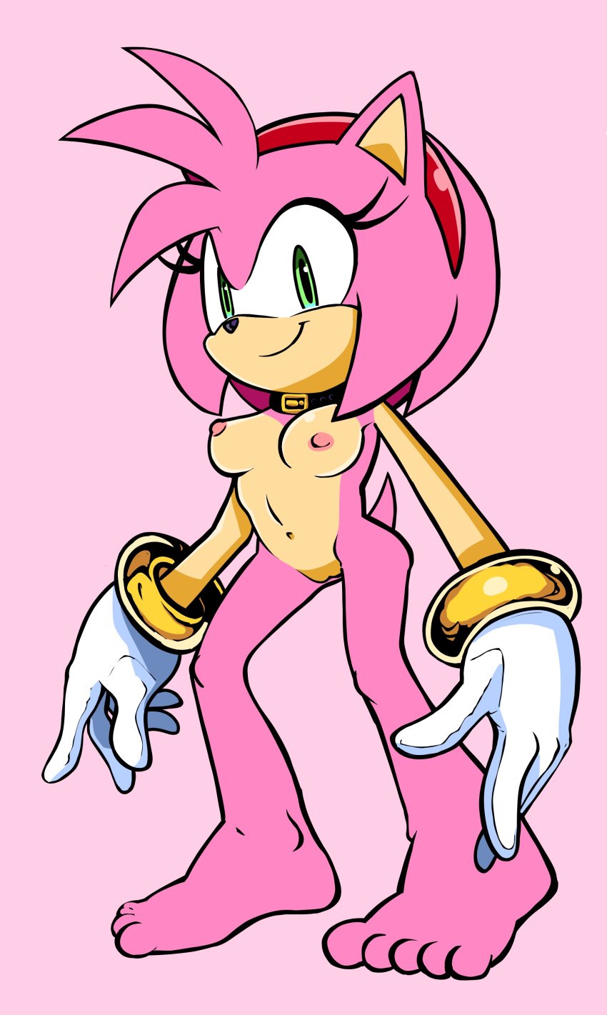 1girls amy_rose anthro bracelet eulipotyphlan female hair hedgehog hi_res humanoid jewelry mammal pink_hair randomguy999 sega solo solo_focus sonic_(series) sonic_the_hedgehog_(series)