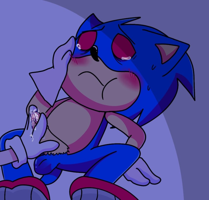 2boys ankifun blush blushing cum cum_drip ejaculation gay hand_on_cheek hand_on_penis legs_apart legs_held_open masturbation penis penis_grab rubbing_penis simple_background sonic.exe sonic.exe_(series) sonic_(series) sonic_the_hedgehog sonic_the_hedgehog_(series) spread_legs sunky.mpeg sweat tears tears_of_pleasure what