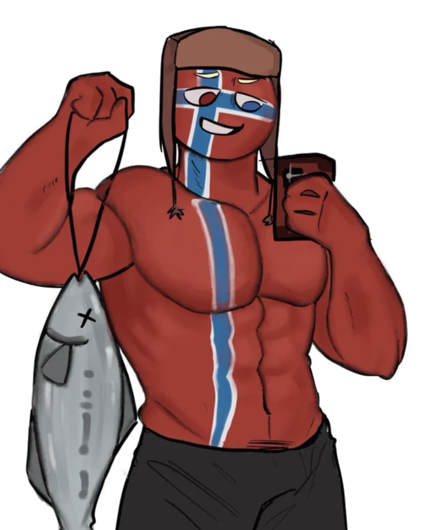 1boy countryhumans male male_only norway_(countryhumans) tagme